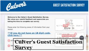 tellculvers.comm|Tellculvers.com — Culver’s Customer Survey 